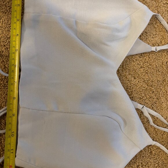 Lulus Baby Blue Short/Shirt Set - Picture 5 of 6